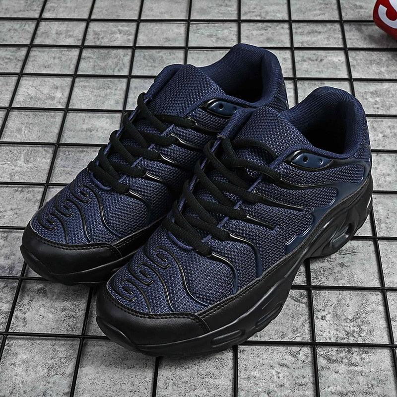 Men Professional Cushion Running Shoes Breathable Athletic Training Sneakers