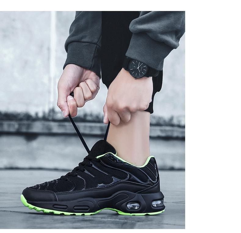 Men Professional Cushion Running Shoes Breathable Athletic Training Sneakers