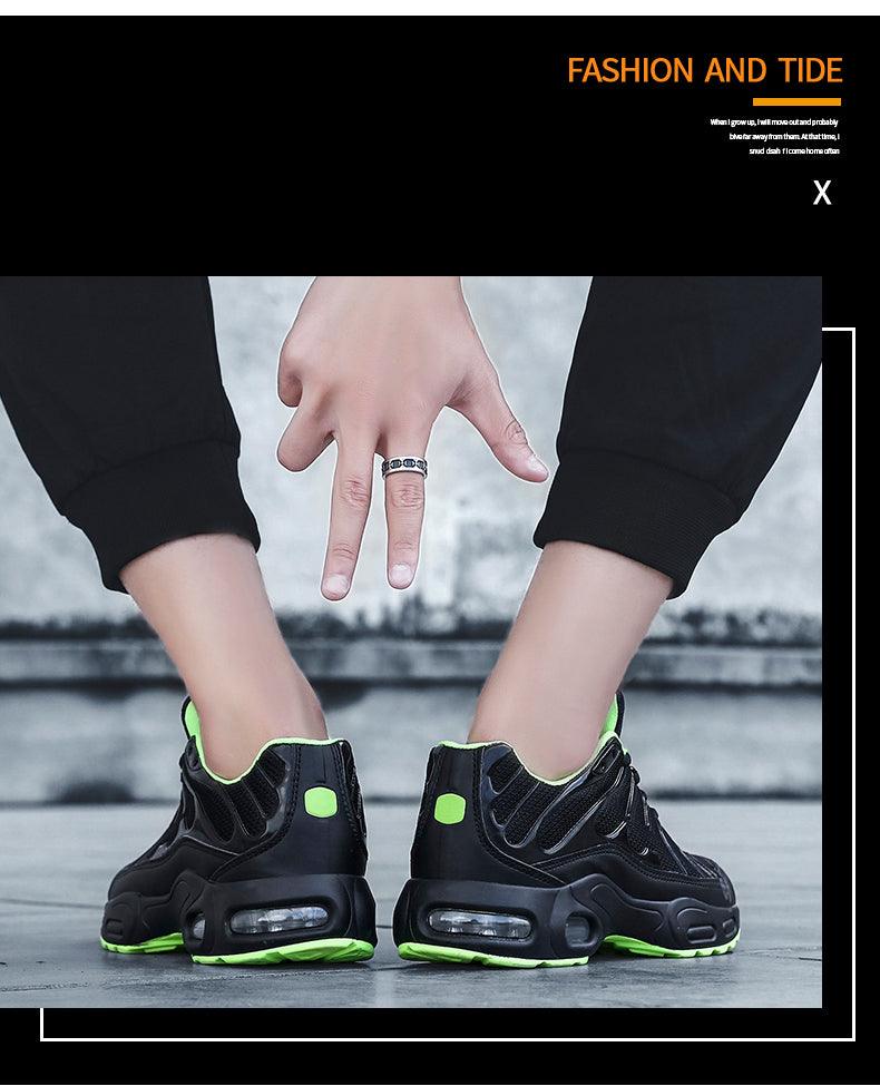Men Professional Cushion Running Shoes Breathable Athletic Training Sneakers