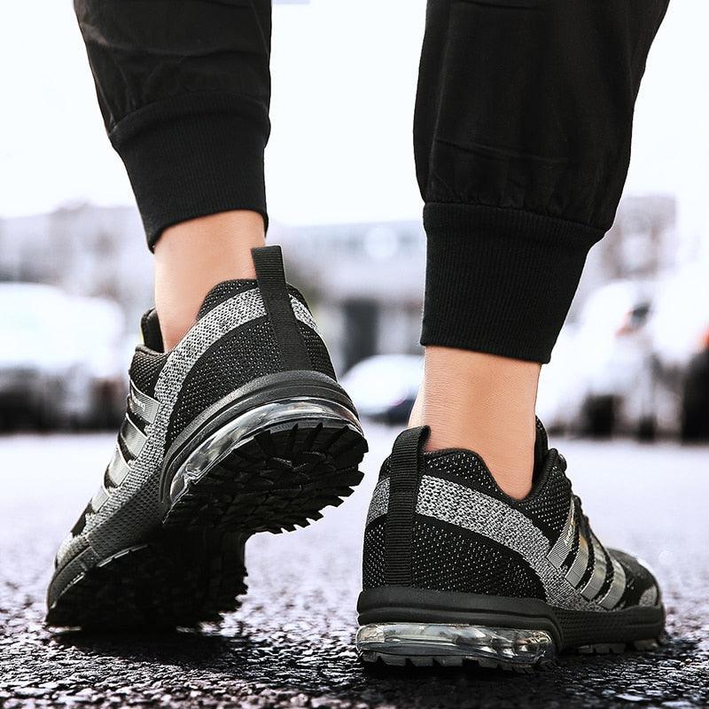 Men Elegant Air Cushion Running Sneakers Breathable Athletic Shoes