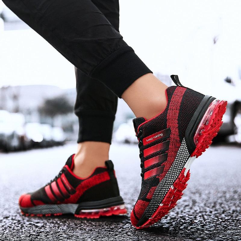 Men Elegant Air Cushion Running Sneakers Breathable Athletic Shoes