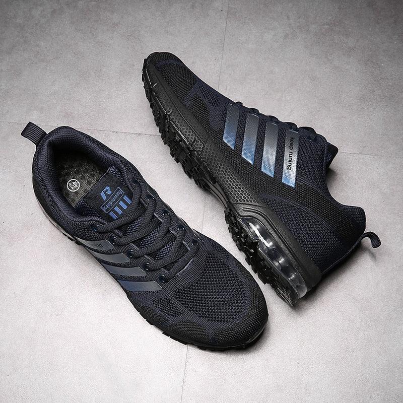 Men Elegant Air Cushion Running Sneakers Breathable Athletic Shoes