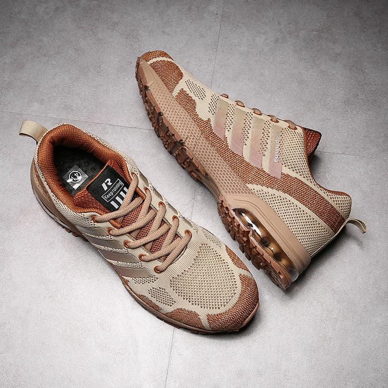 Men Elegant Air Cushion Running Sneakers Breathable Athletic Shoes