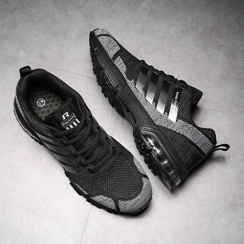 Men Elegant Air Cushion Running Sneakers Breathable Athletic Shoes