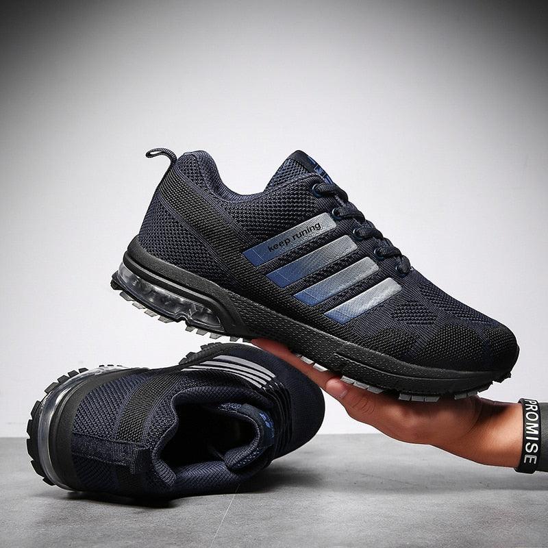 Men Elegant Air Cushion Running Sneakers Breathable Athletic Shoes