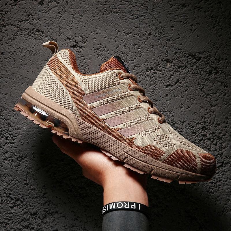 Men Elegant Air Cushion Running Sneakers Breathable Athletic Shoes