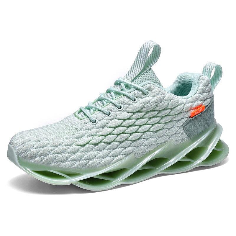 Men Black Modern Running Breathable Sneakers Gym Training Shoes