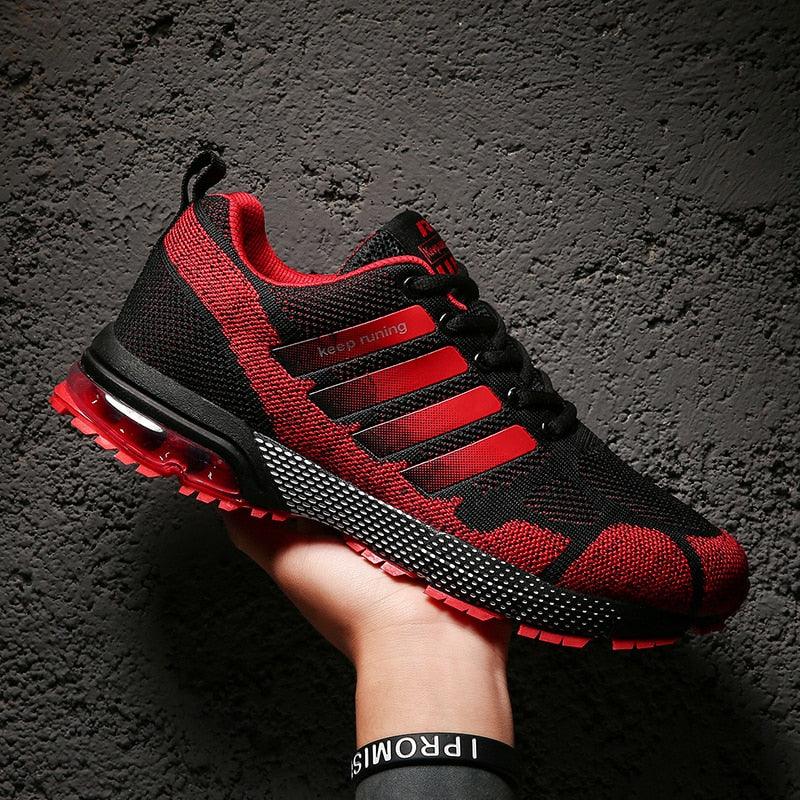 Men Elegant Air Cushion Running Sneakers Breathable Athletic Shoes