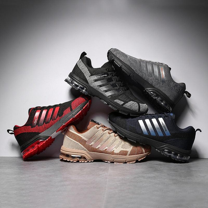 Men Elegant Air Cushion Running Sneakers Breathable Athletic Shoes