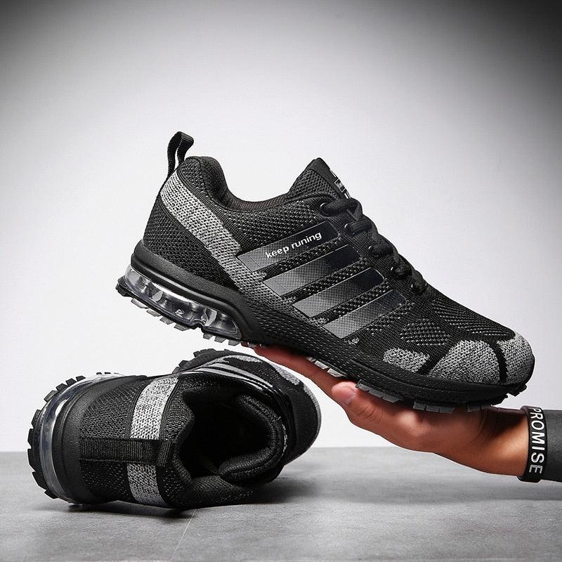 Men Elegant Air Cushion Running Sneakers Breathable Athletic Shoes