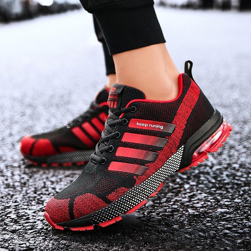 Men Elegant Air Cushion Running Sneakers Breathable Athletic Shoes