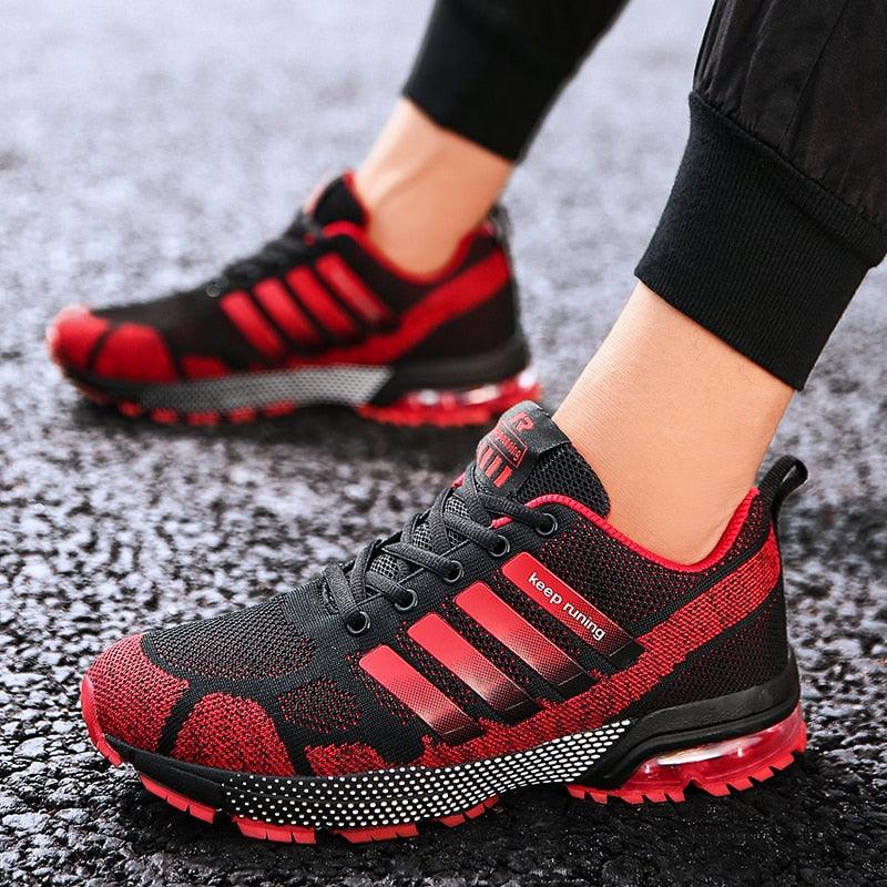 Men Elegant Air Cushion Running Sneakers Breathable Athletic Shoes