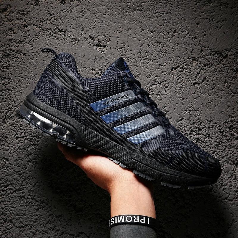 Men Elegant Air Cushion Running Sneakers Breathable Athletic Shoes