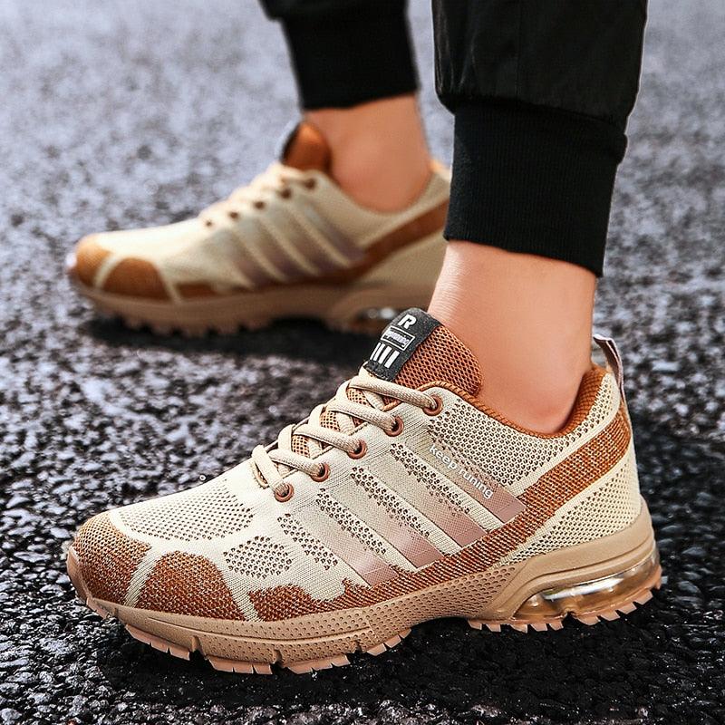 Men Elegant Air Cushion Running Sneakers Breathable Athletic Shoes
