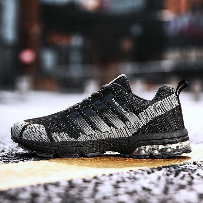Men Elegant Air Cushion Running Sneakers Breathable Athletic Shoes