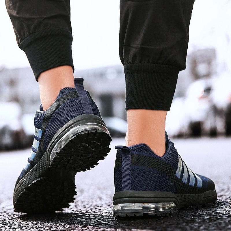 Men Elegant Air Cushion Running Sneakers Breathable Athletic Shoes