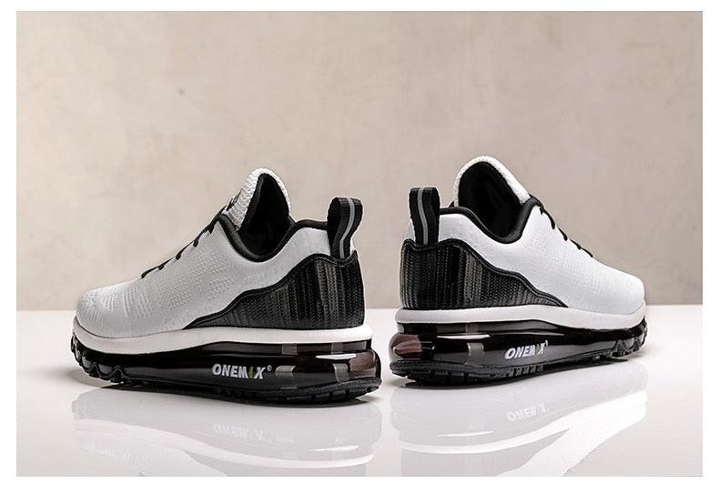 Men Air Cushion Running Shoes Breathable Mesh Non Slip Sneakers