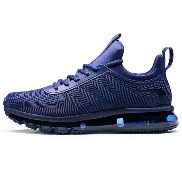 Men Air Cushion Running Shoes Breathable Mesh Non Slip Sneakers