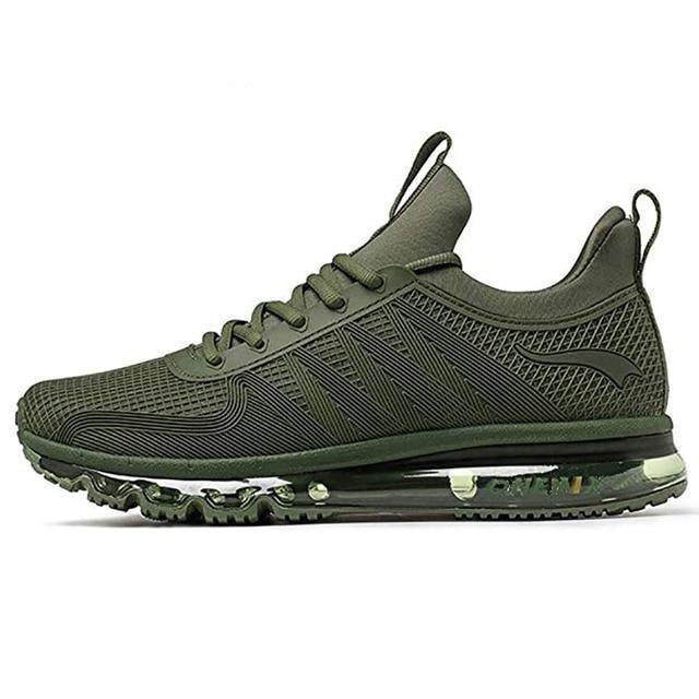 Men Air Cushion Running Shoes Breathable Mesh Non Slip Sneakers