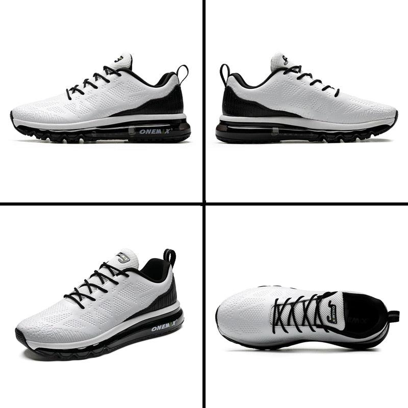 Men Air Cushion Running Shoes Breathable Mesh Non Slip Sneakers