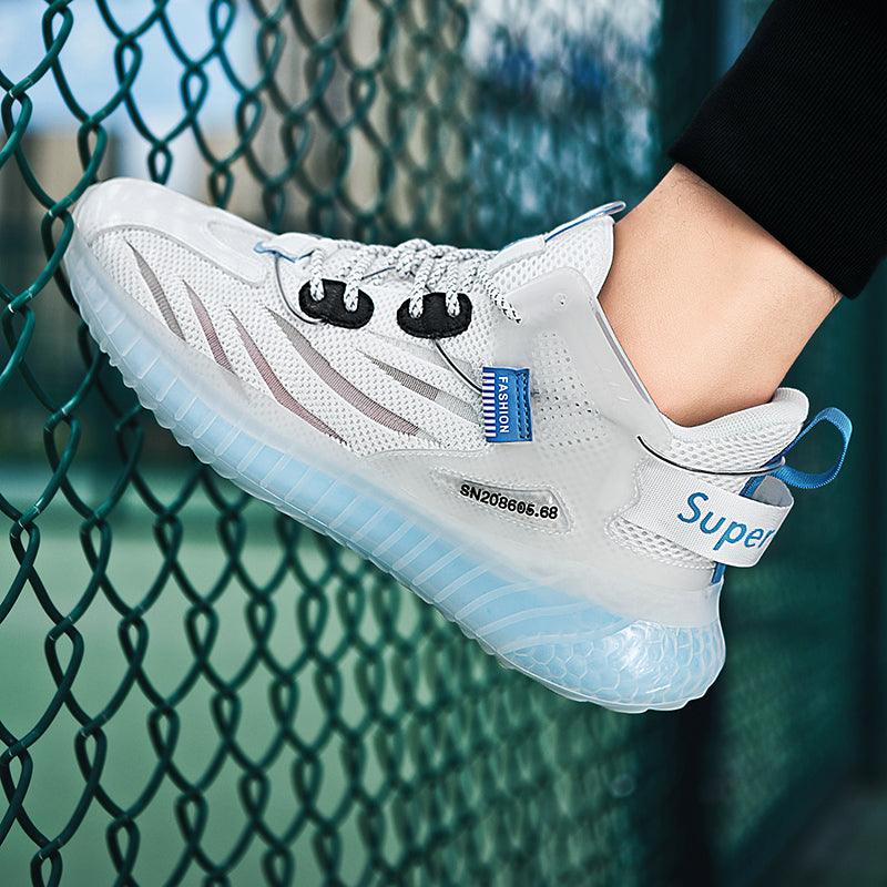 Men Summer Breathable Mesh Running Shoes Lightweight Training Sneakers