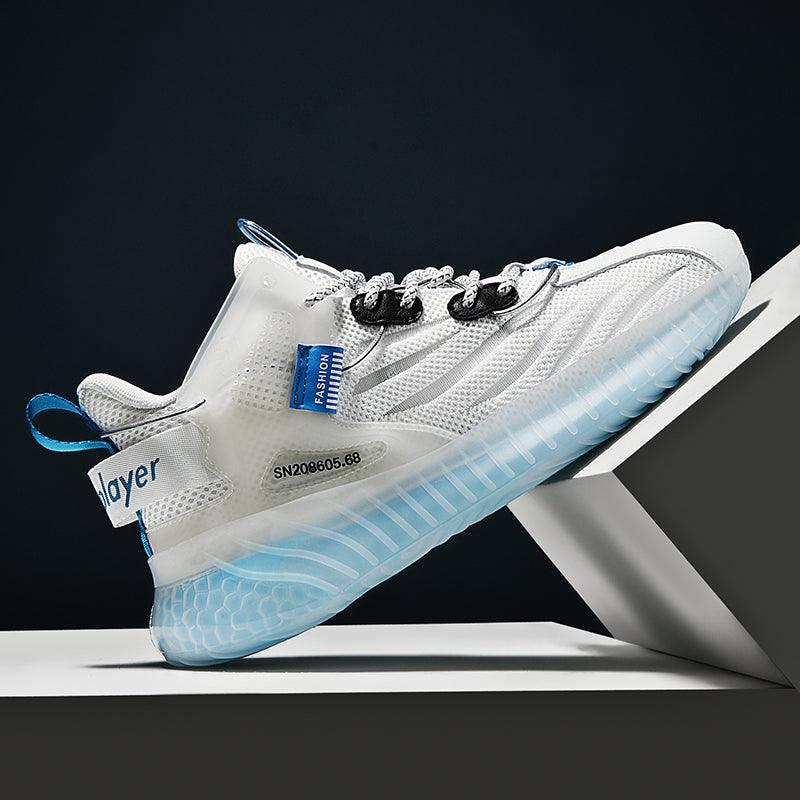 Men Summer Breathable Mesh Running Shoes Lightweight Training Sneakers