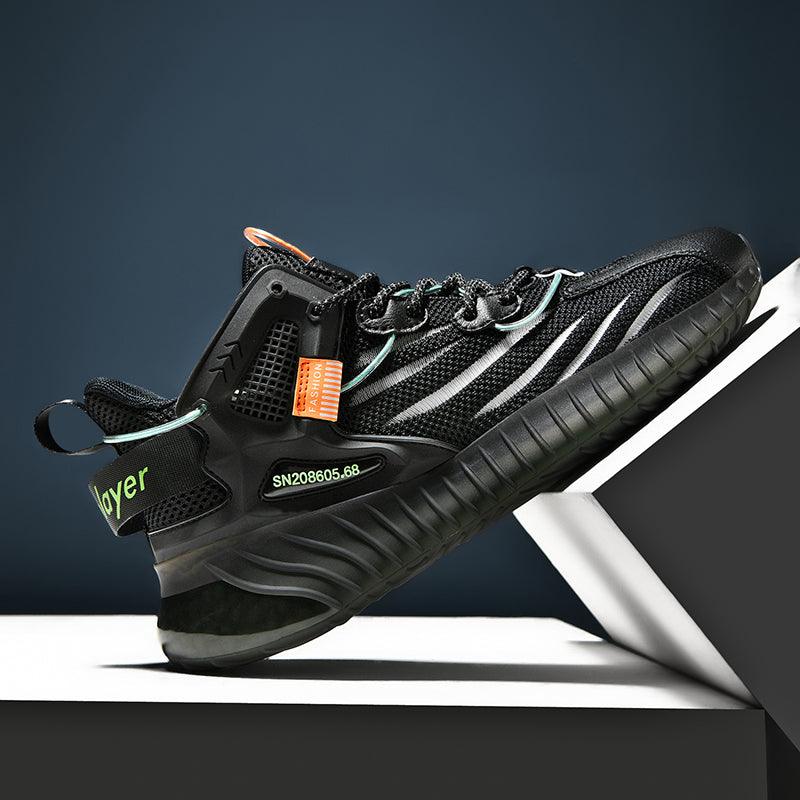 Men Summer Breathable Mesh Running Shoes Lightweight Training Sneakers