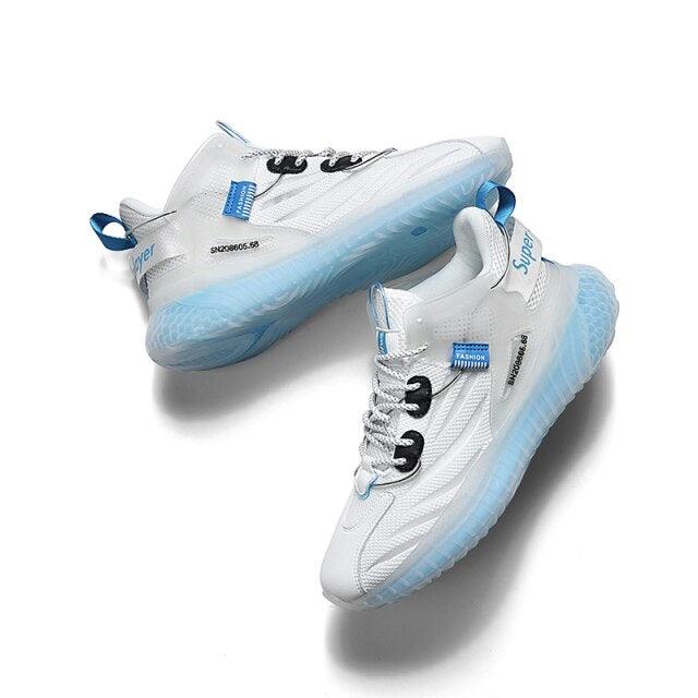 Men Summer Breathable Mesh Running Shoes Lightweight Training Sneakers