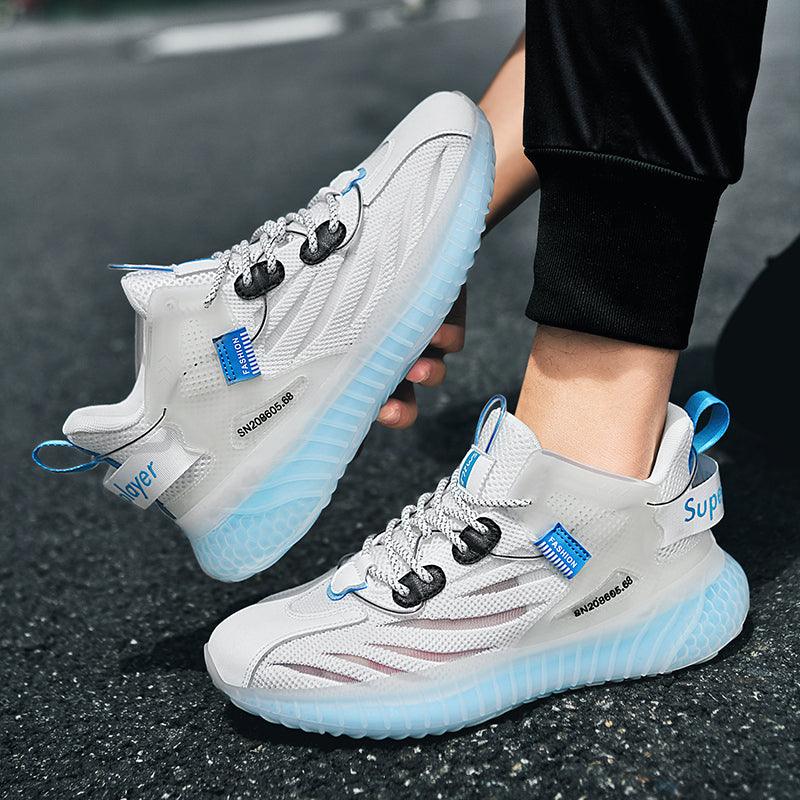 Men Summer Breathable Mesh Running Shoes Lightweight Training Sneakers